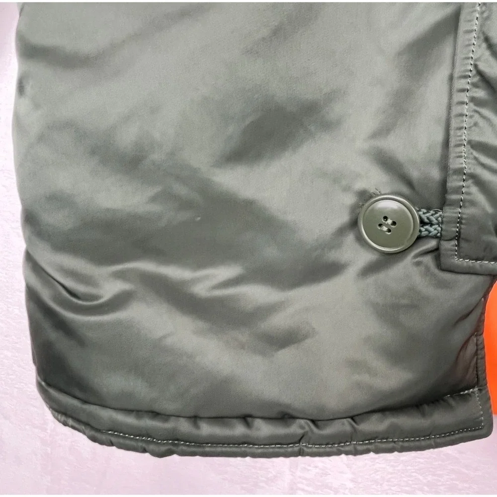VTG Alpha‎ Industries N-3B Parka Jacket Mens Med Extreme Cold Weather Military